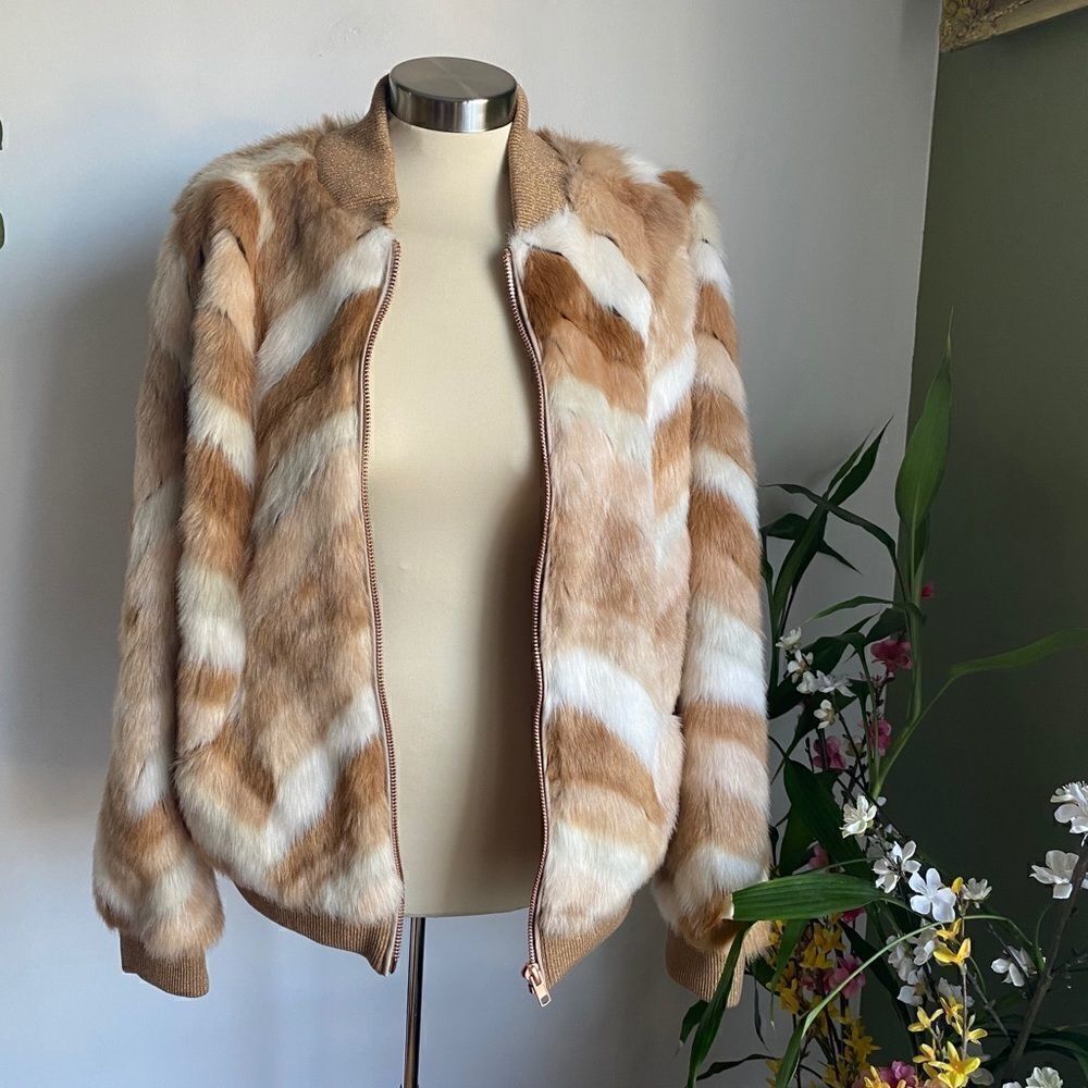 New CALICO BOMBER JACKET